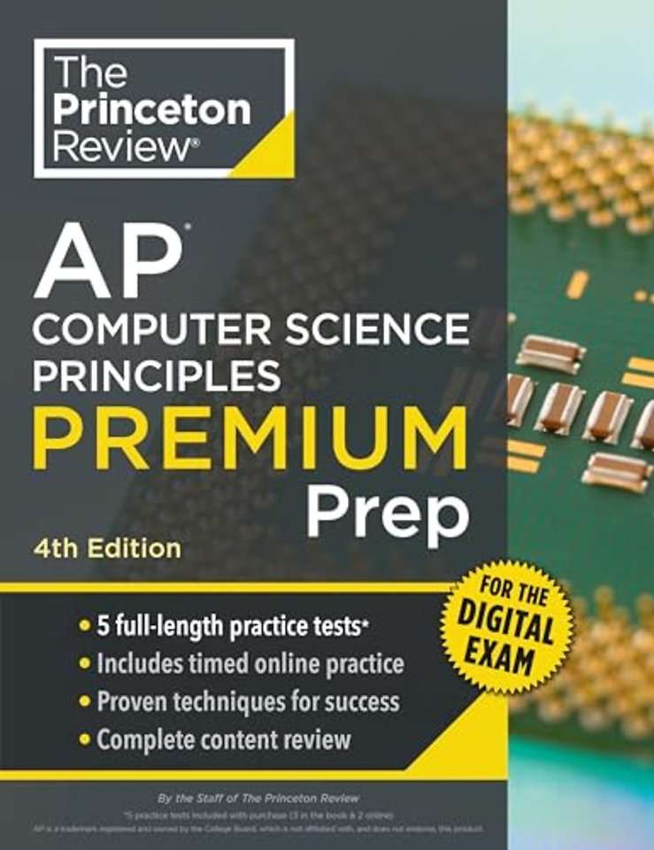 Princeton Review AP Computer Science Principles Premium Prep, 4th Edition