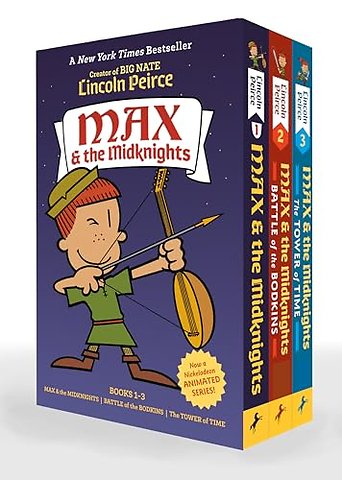 Max and the Midknights Paperback 3-Book Boxed Set
