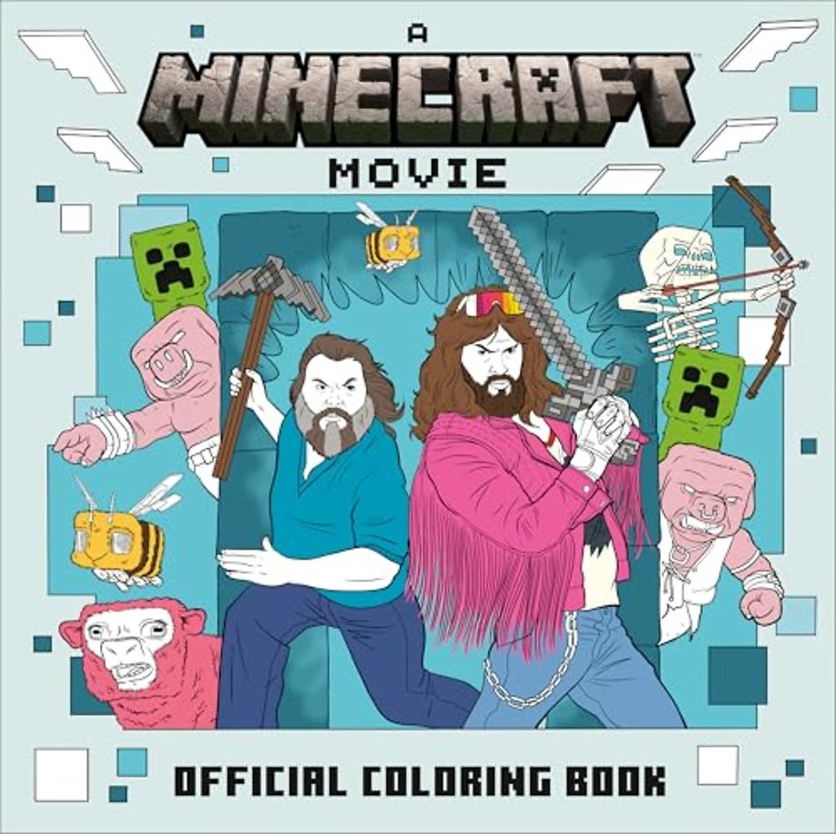 A Minecraft Movie Official Coloring Book