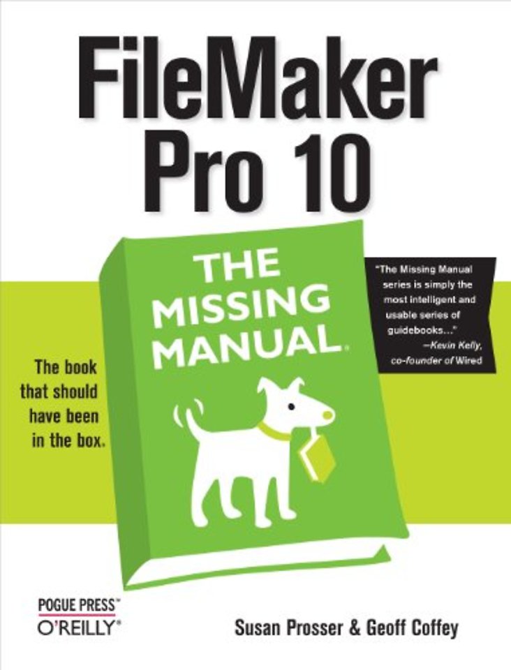 FileMaker Pro 10 The Missing Manual