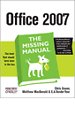 Office 2007 The Missing Manual Office 2007 The Missing Manual