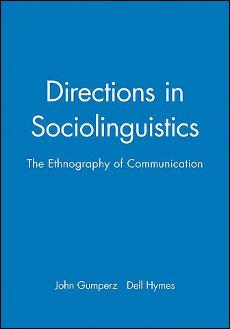 Directions in Sociolinguistics