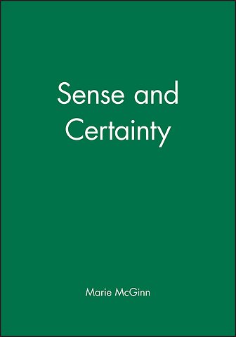 Sense And Certainty