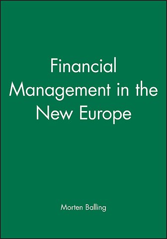 Financial Management in the New Europe