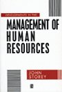 Developments in the Management of Human Resources