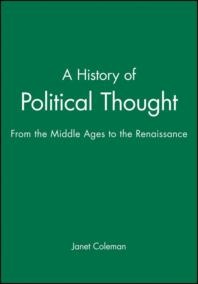 A History of Political Thought