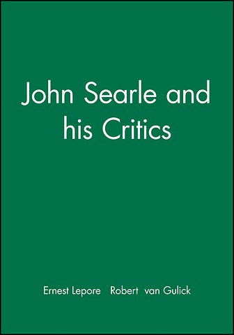 John Searle and his Critics