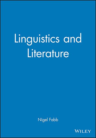 Linguistics and Literature