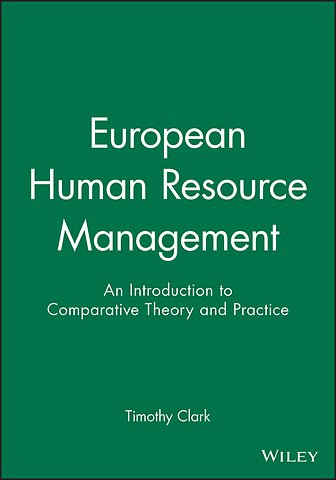 European Human Resource Management