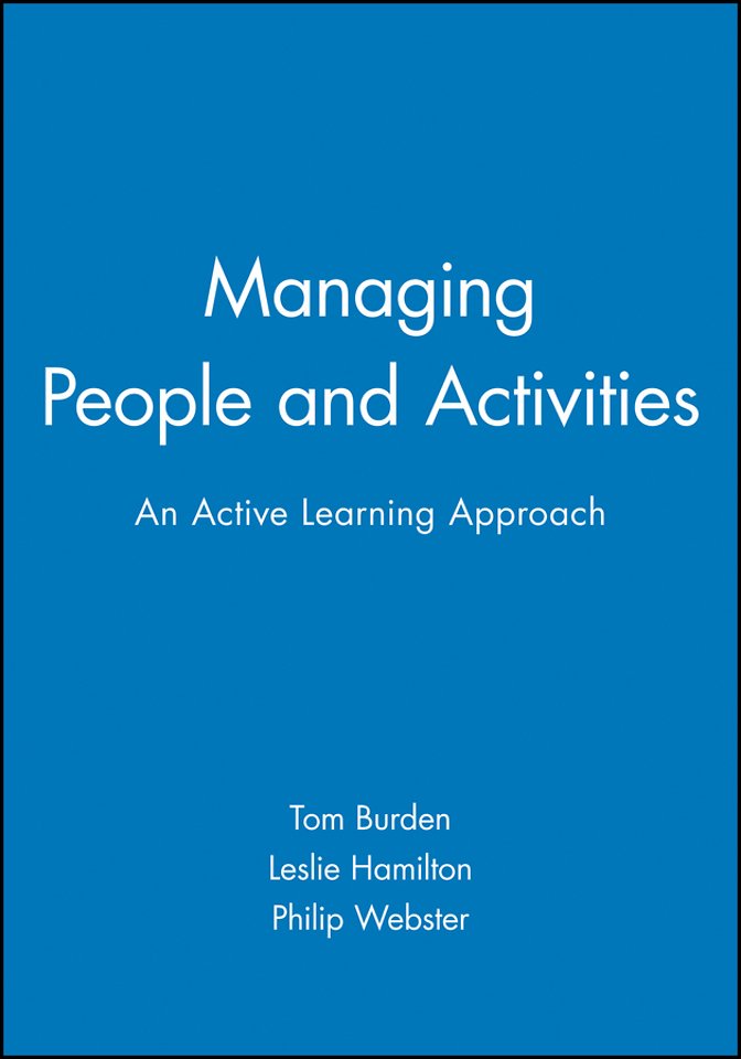 Managing People and Activities