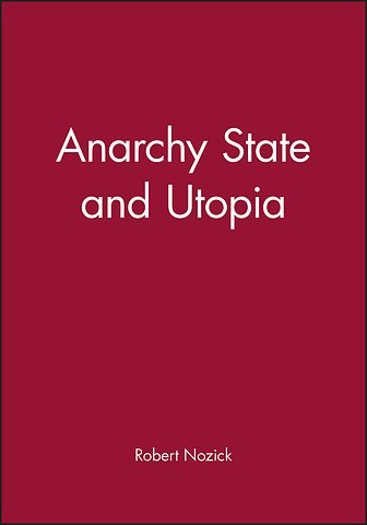 Anarchy State and Utopia