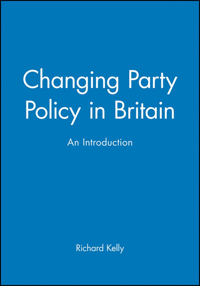 Changing Party Policy in Britain