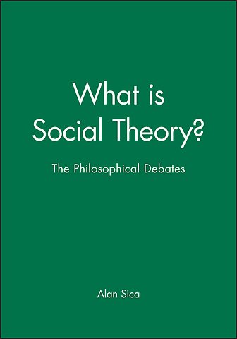 What is Social Theory? – The Philosophical Debates
