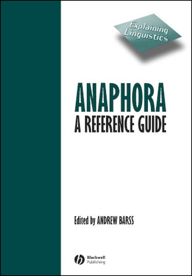 Anaphora – A Reference Guide
