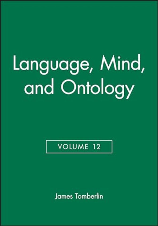 Language, Mind, and Ontology, Volume 12