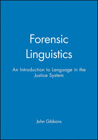 Forensic Linguistics