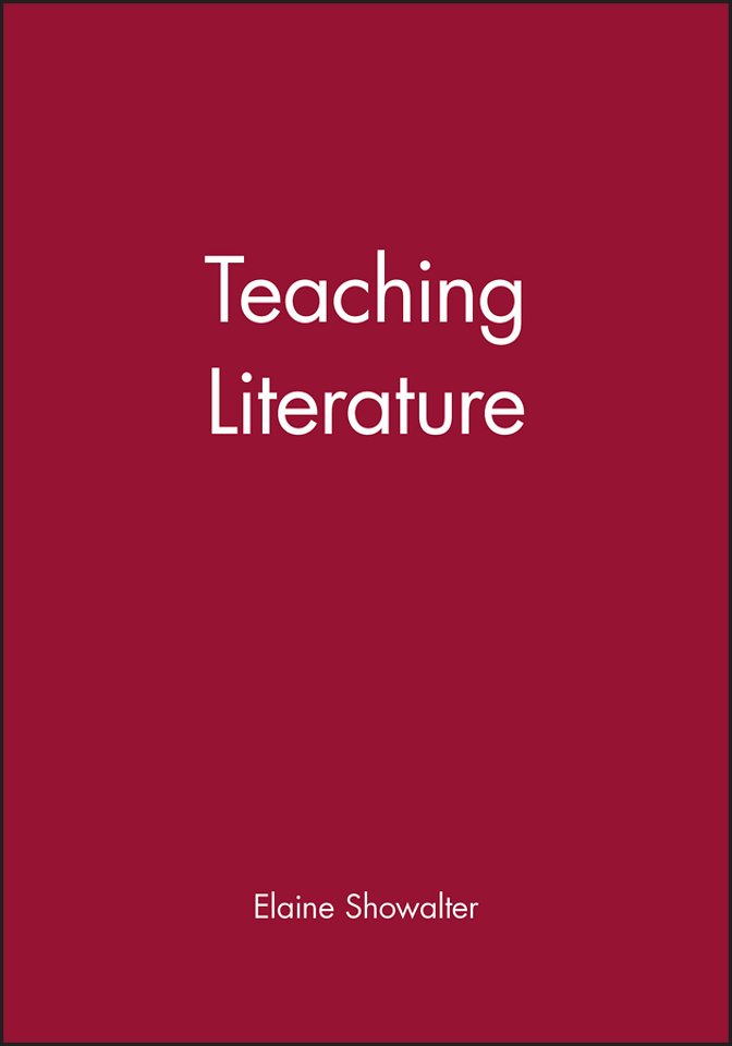 Teaching Literature