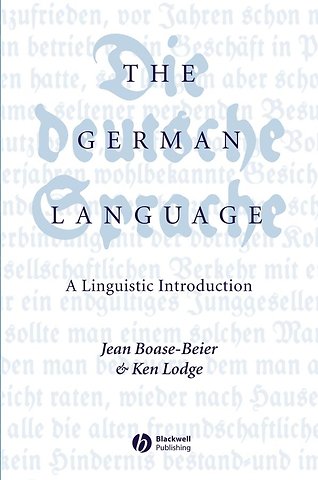 The German Language: A Linguistic Introduction