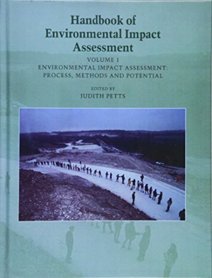 Handbook of Environmental Impact Assessment, Volume 1