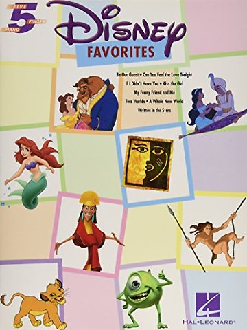 Disney Favorites - Five-Finger Piano