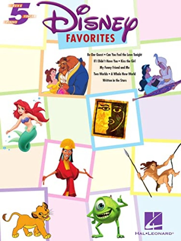 Disney Favorites - Five-Finger Piano