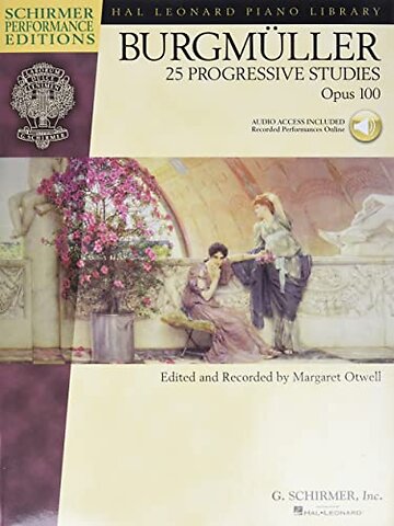 Burgmuller - 25 Progressive Studies, Opus 100