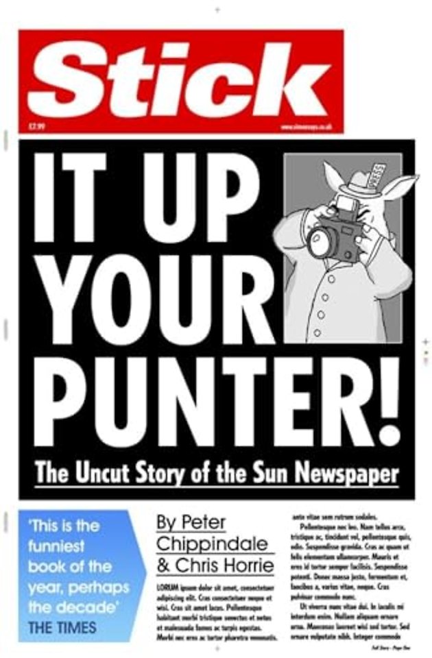 Stick It Up Your Punter!