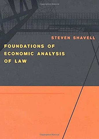 Foundations of Economic Analysis of Law