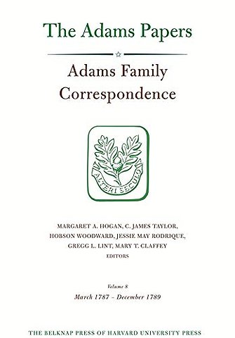 Adams Family Correspondence, Volume 8