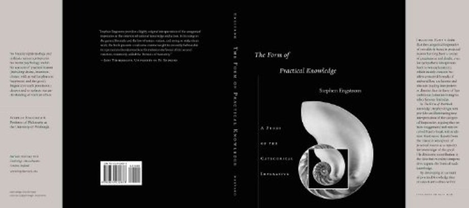 The Form of Practical Knowledge – A Study of the Categorical Imperative