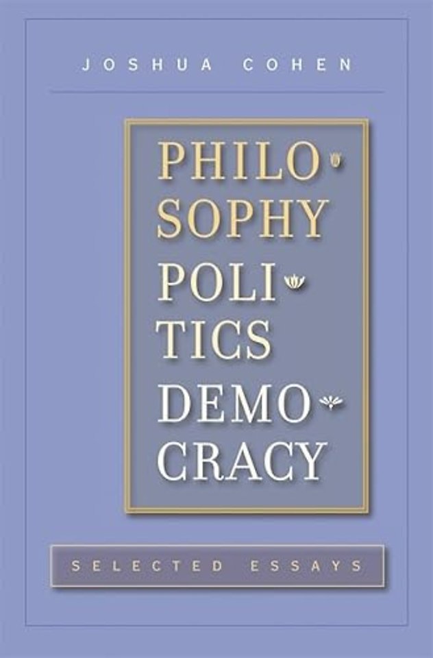 Philosophy, Politics, Democracy – Selected Essays