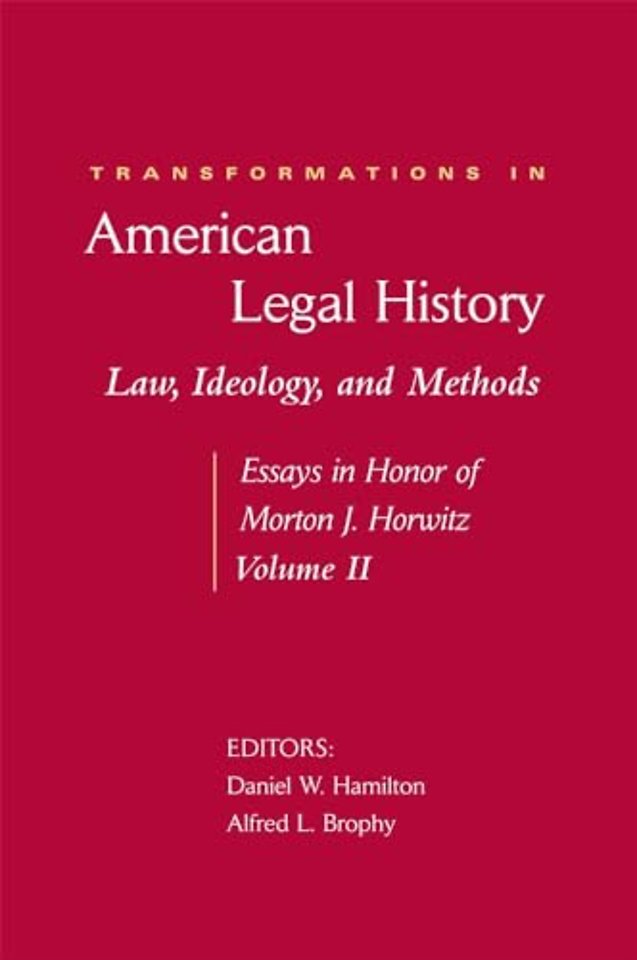Transformations in American Legal History