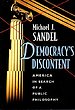 Democracy′s Discontent – America in Search of a Public Philosophy (Paper)