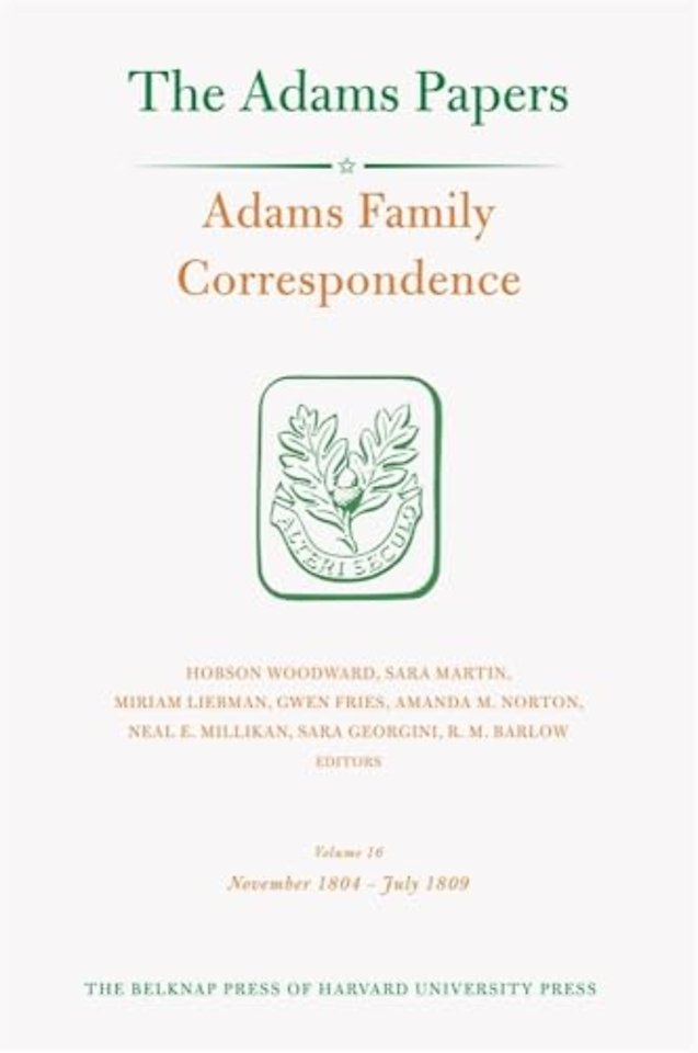 Adams Family Correspondence