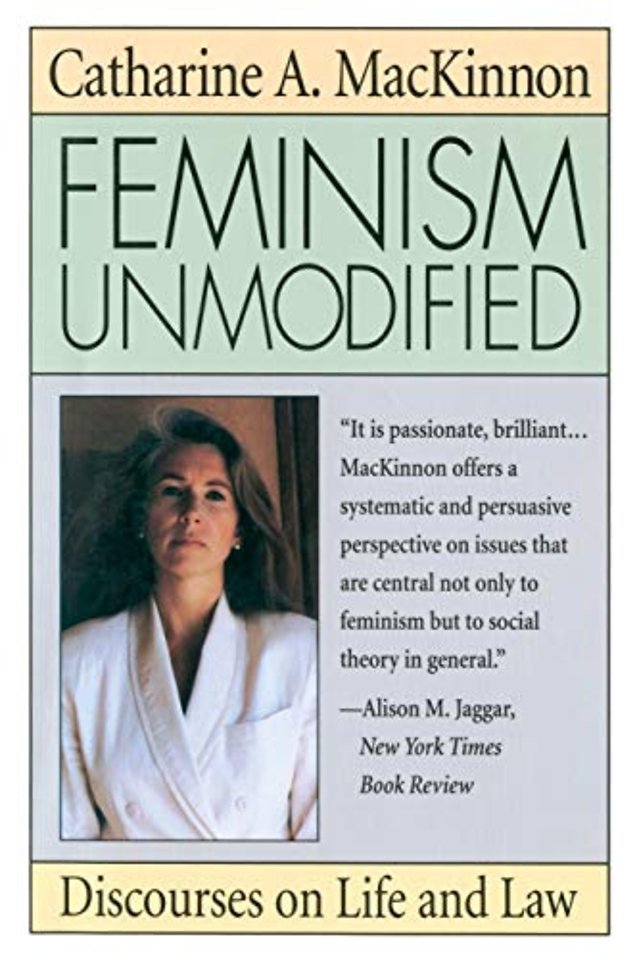Feminism Unmodified – Discourses on Life & Law (Paper)