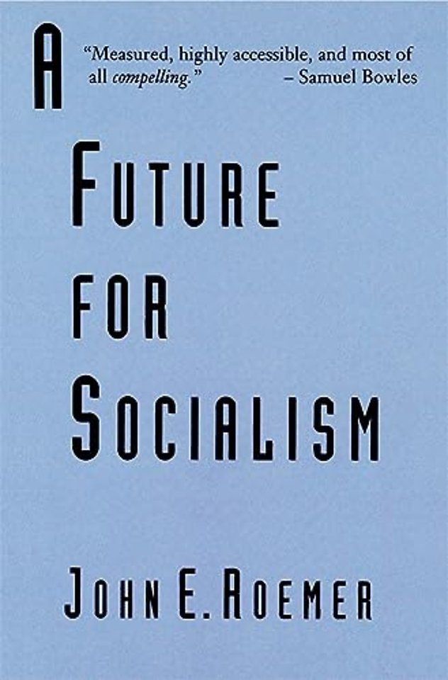 A Future for Socialism