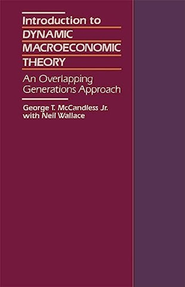 Introduction to Dynamic Macroeconomic Theory