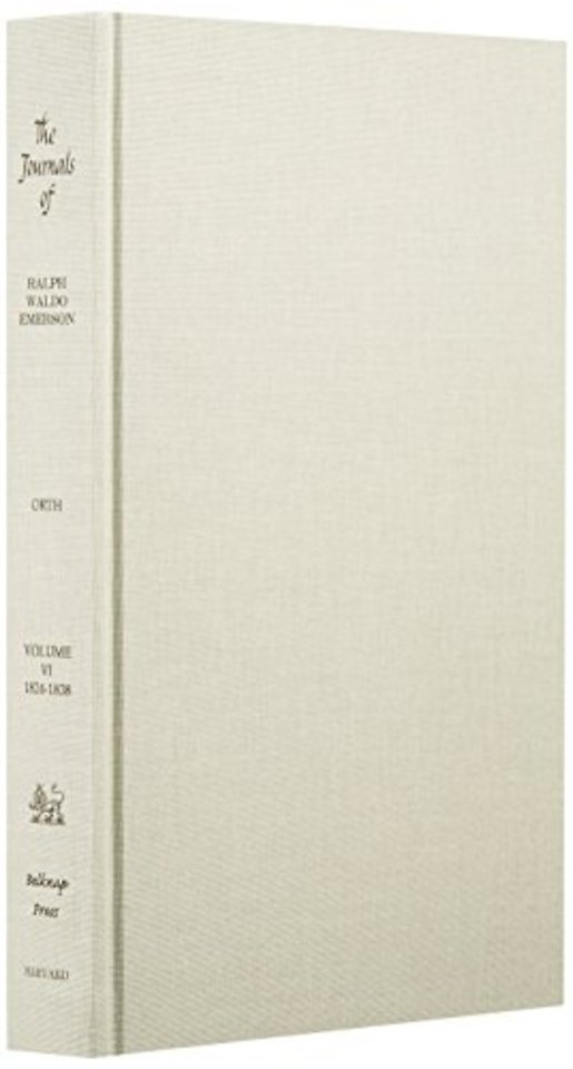 Journals and Miscellaneous Notebooks of Ralph Waldo Emerson