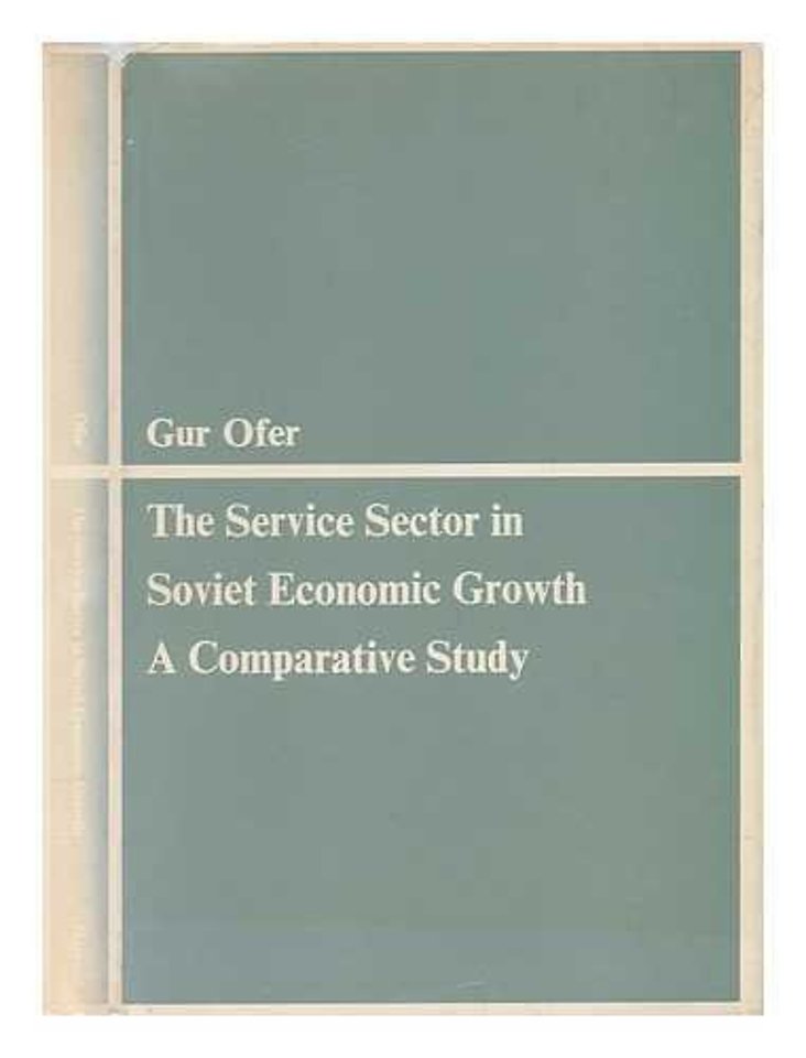 The Service Sector in Soviet Economic Growth