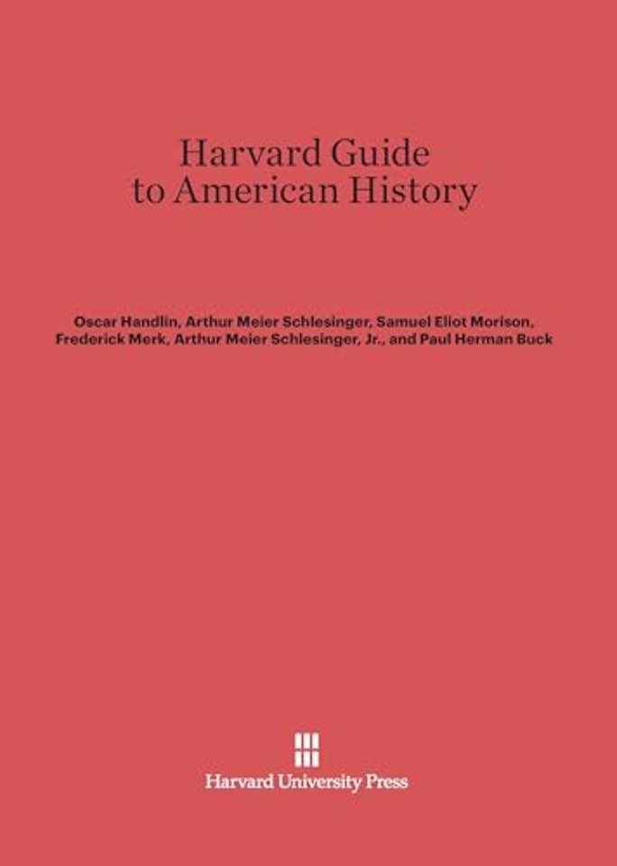 Harvard Guide to American History