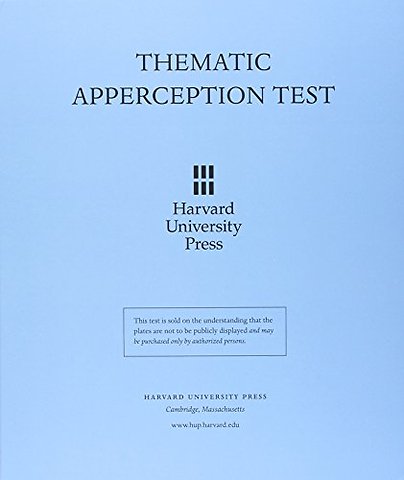 Thematic Apperception Test (20 Page Manual– 30 Pict on Cards –Blank Card in Folder)