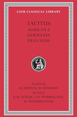 Agricola. Germania. Dialogus