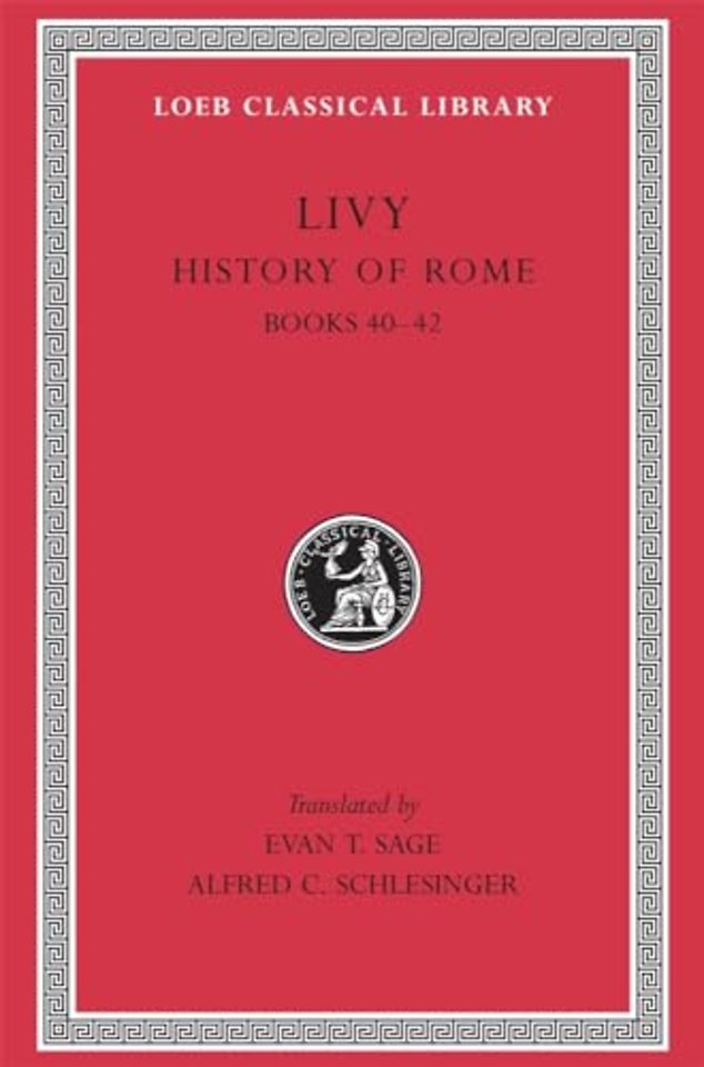 History of Rome, Volume XII – Books 40–42