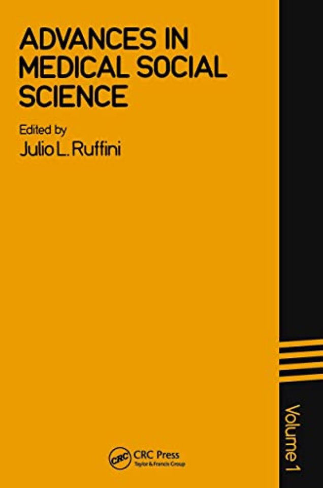 Advances In Medical Social Sciences