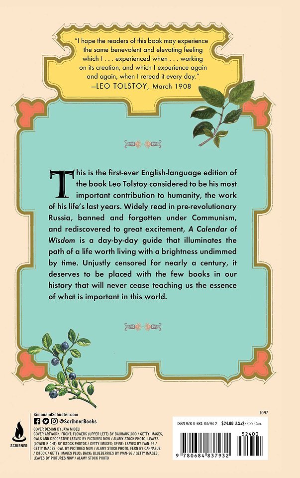 A Calendar of Wisdom