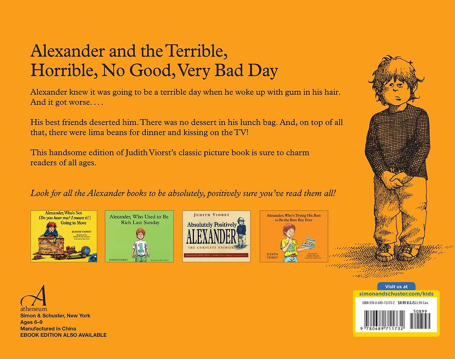 Alexander and the Terrible, Horrible, No Good, Very Bad Day