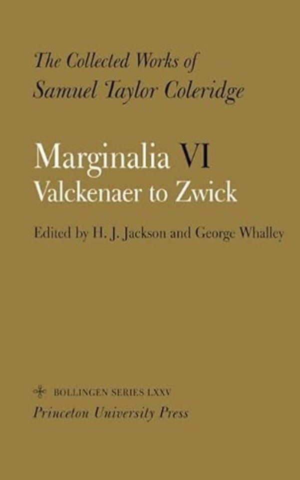 The Collected Works of Samuel Taylor Coleridge, Vol. 12, Part 6