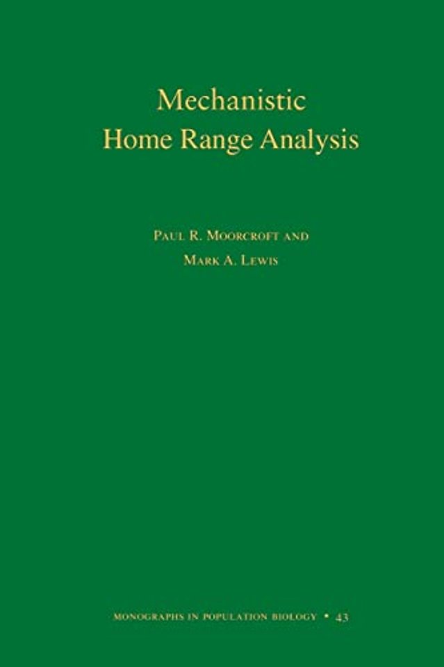 Mechanistic Home Range Analysis