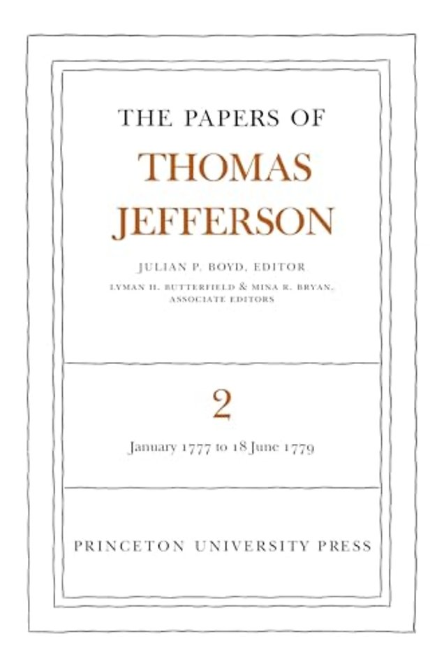 The Papers of Thomas Jefferson, Volume 2