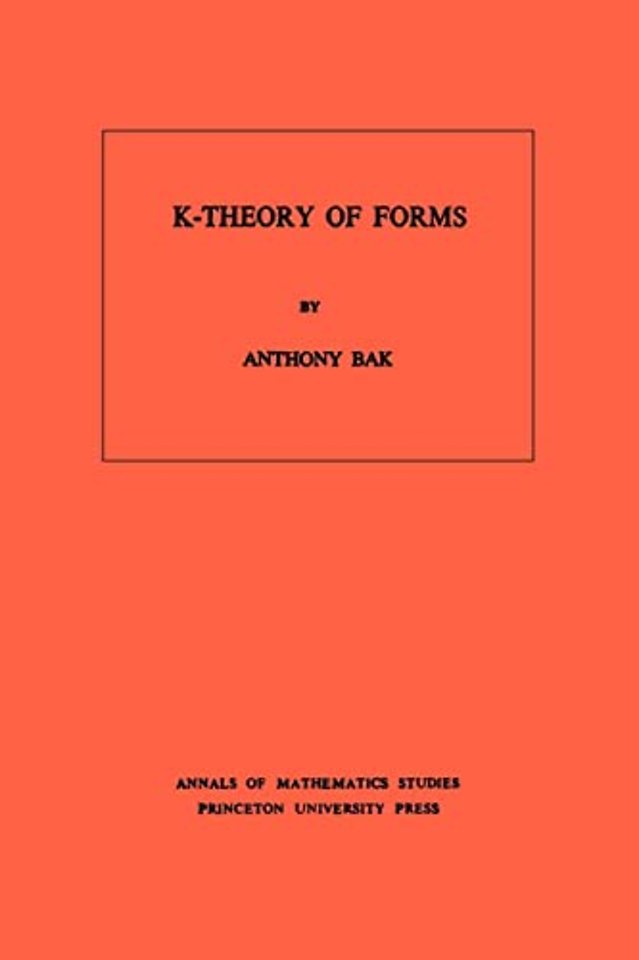 K-Theory of Forms